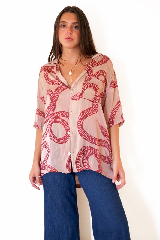 Natalie Martin Kevin Shirt - Ament Snake Bone
