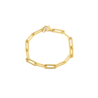 Thick Paperclip Bracelet