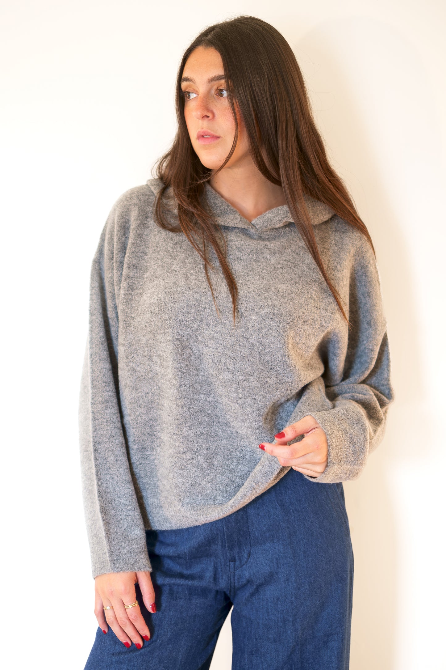 Crush Zeta Jumana Hoodie - Stone