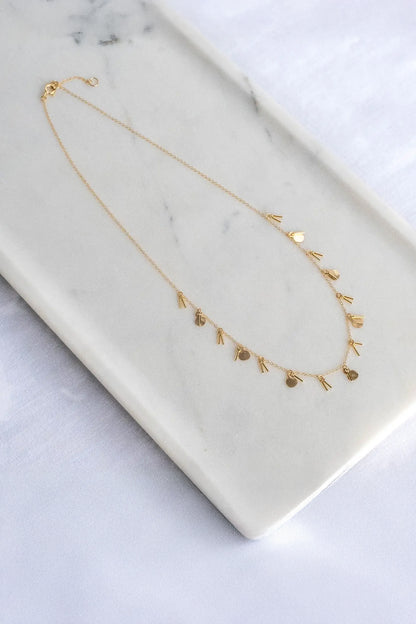 The Swellife - Sequin and Fringe Necklace