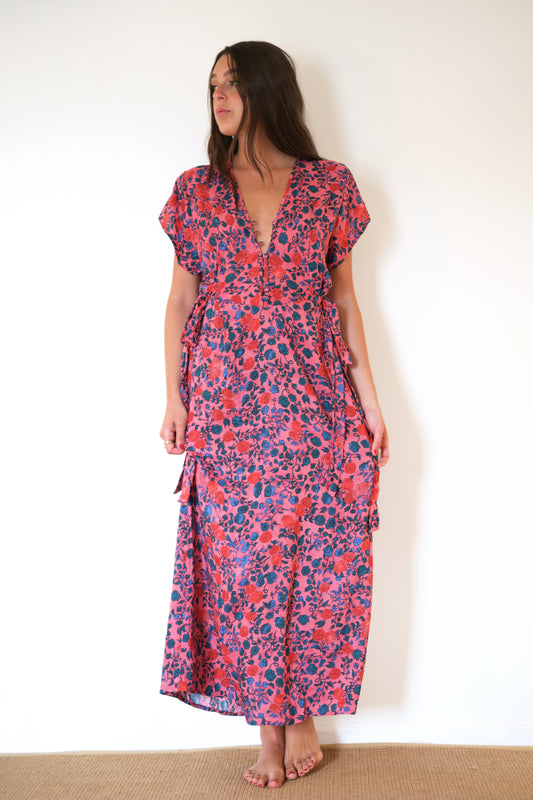 Natalie Martin Monica Dress - Rose Bandana