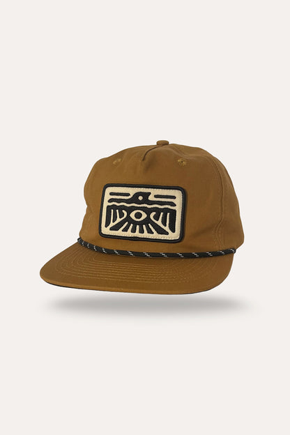 Sunday Lounge - Spirit Wing Bird Hat in Umber