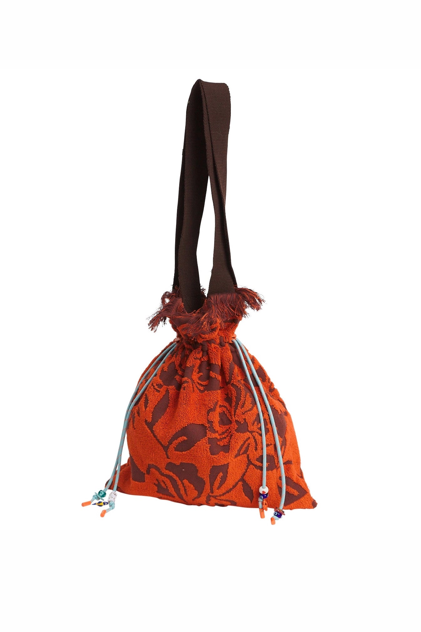 Sage x Clare - Rosalia Beach Tote in Flame