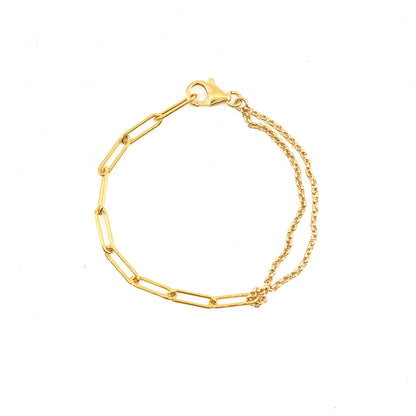 Draped Chain Bracelet