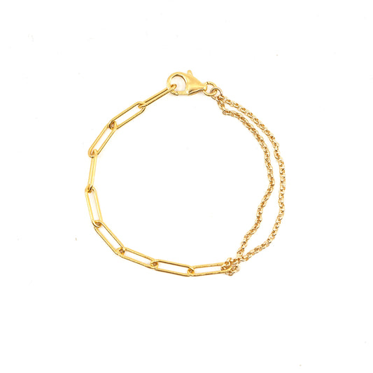 Draped Chain Bracelet