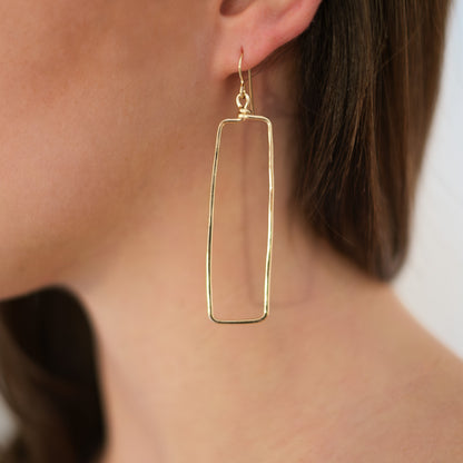 Rectangle Earrings