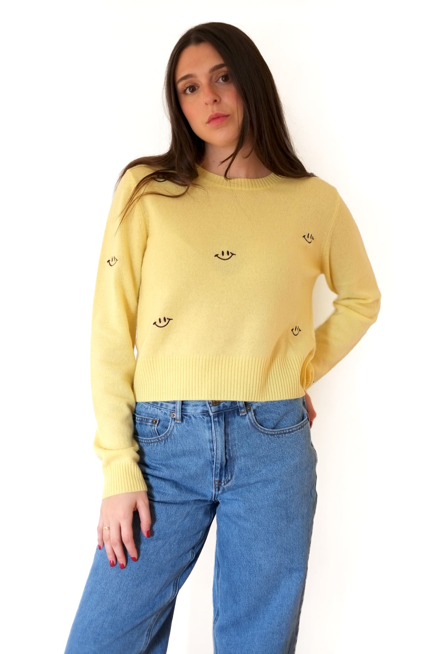 Crush Smile Everyday Sweater - Honey Smile