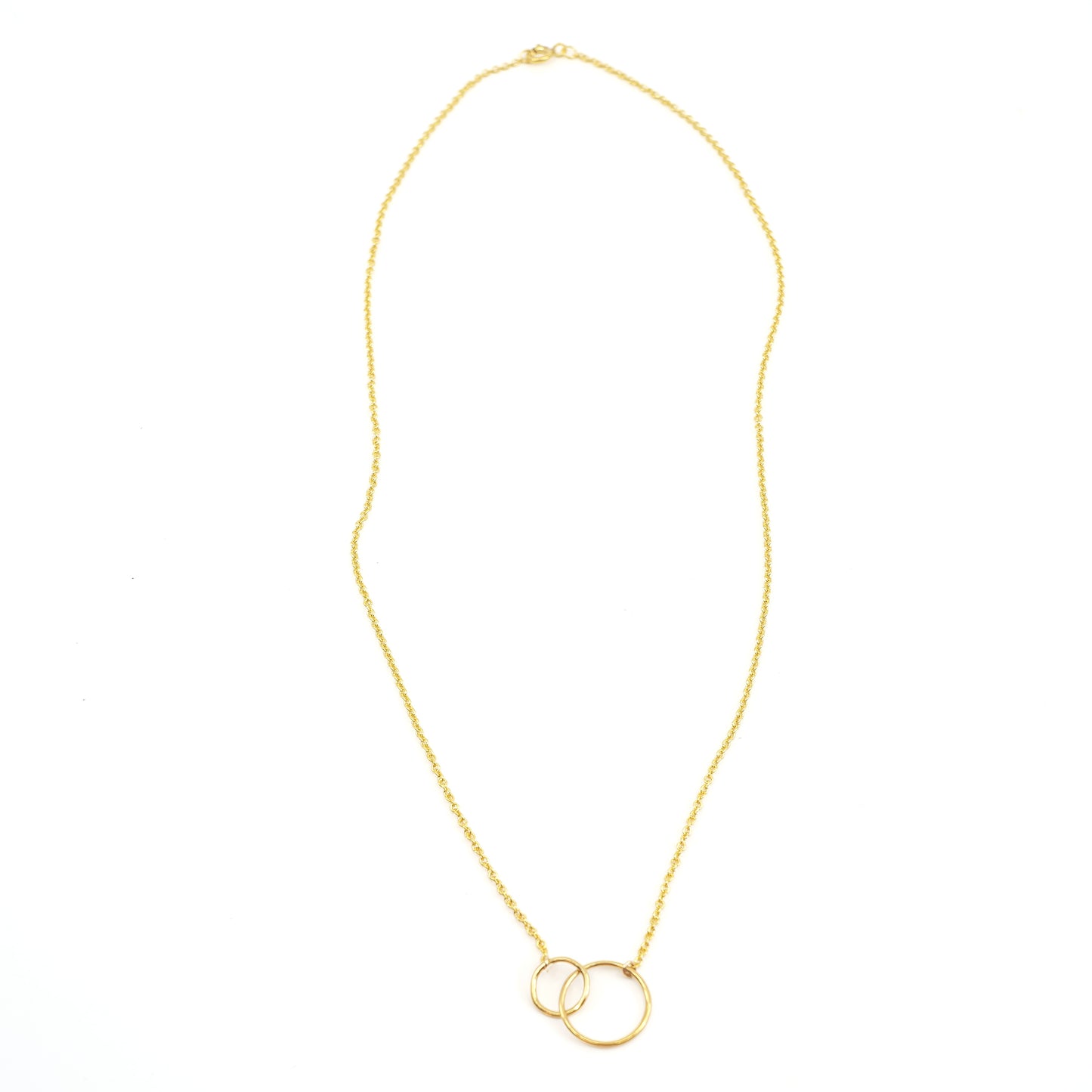 Double Circle Necklace
