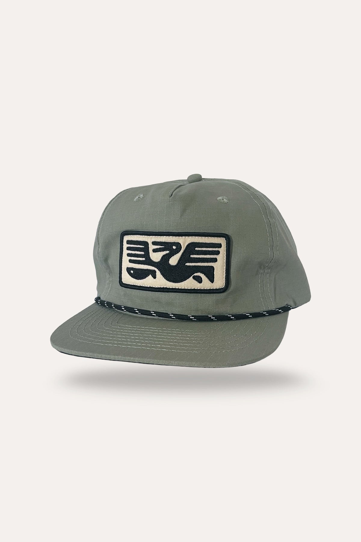Sunday Lounge - Pelican with Fish Hat in Sage