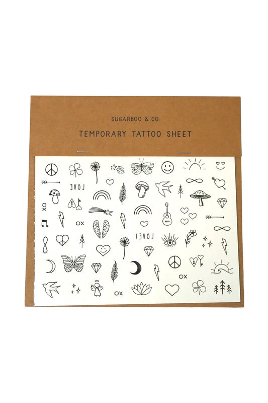 Sugarboo & Co. -Symbols Temporary Tattoos