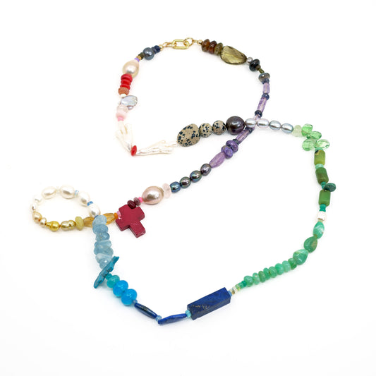 Aura Gemstone Necklace