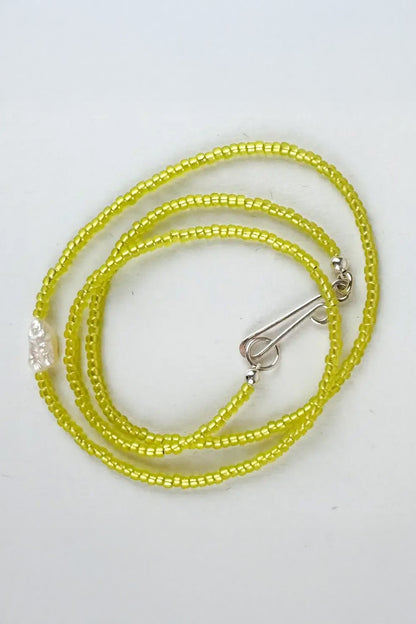Millhouse Collection - The Khadi Necklace Green Trance