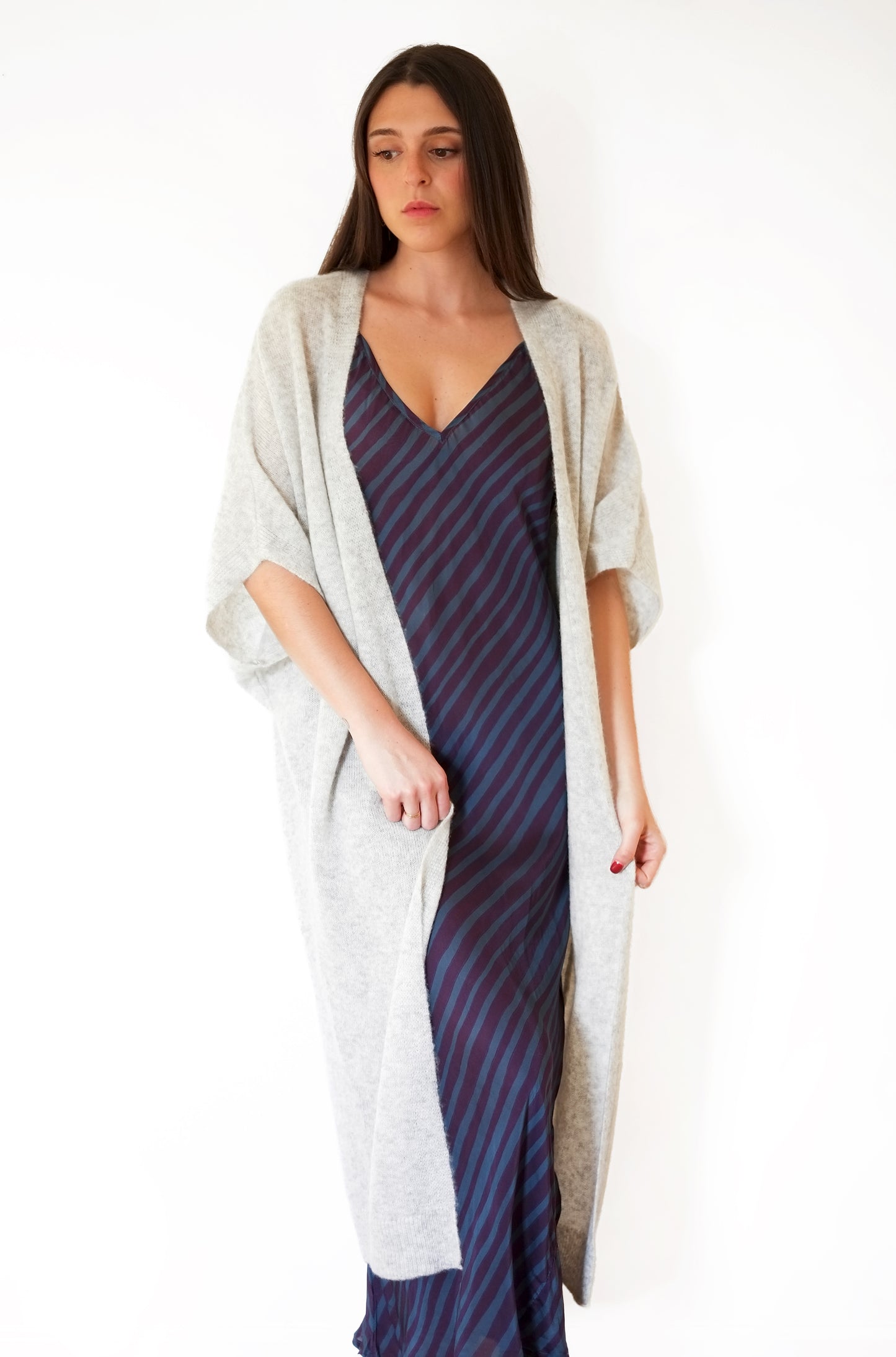 Crush Amara Fiji Kimono Cardigan - Mist
