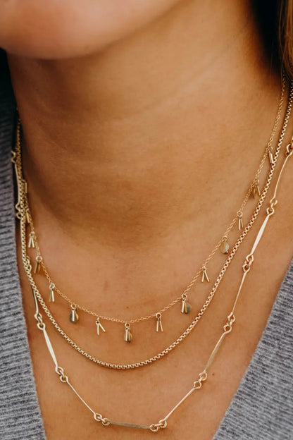 The Swellife - Sequin and Fringe Necklace