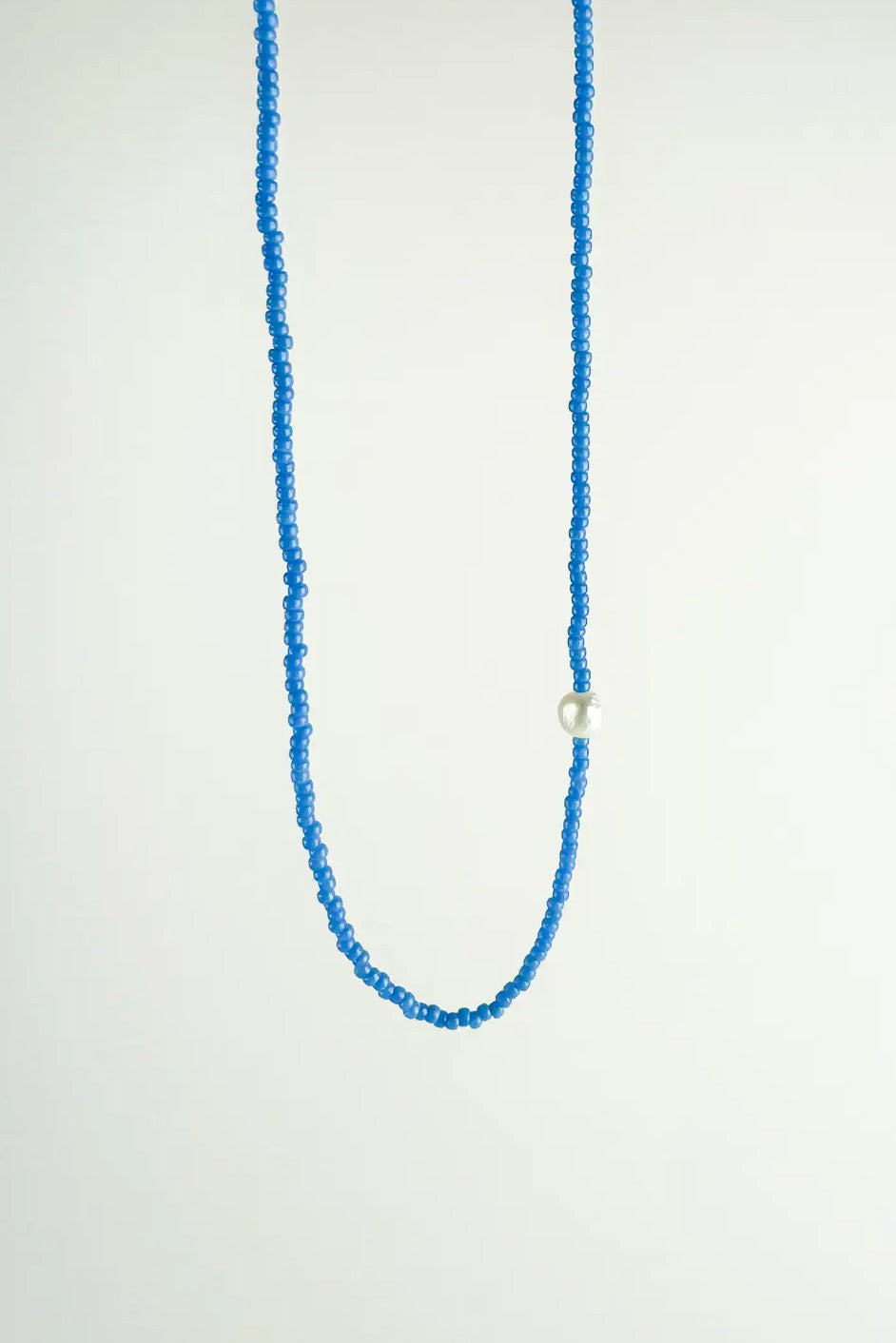 Millhouse Collection - The Khadi Necklace Bright Blue