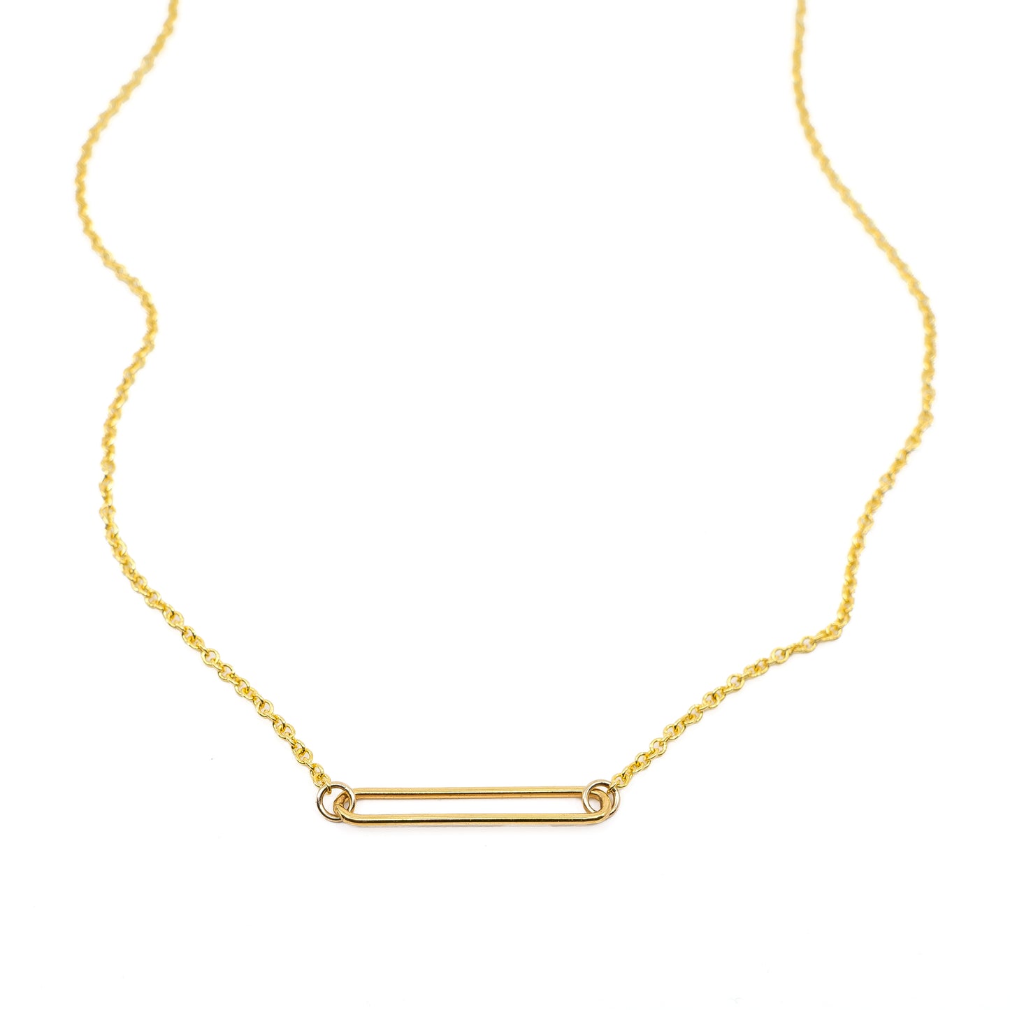 Long Link Chain Necklace