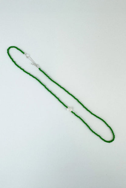 Millhouse Collection - The Khadi Necklace Green