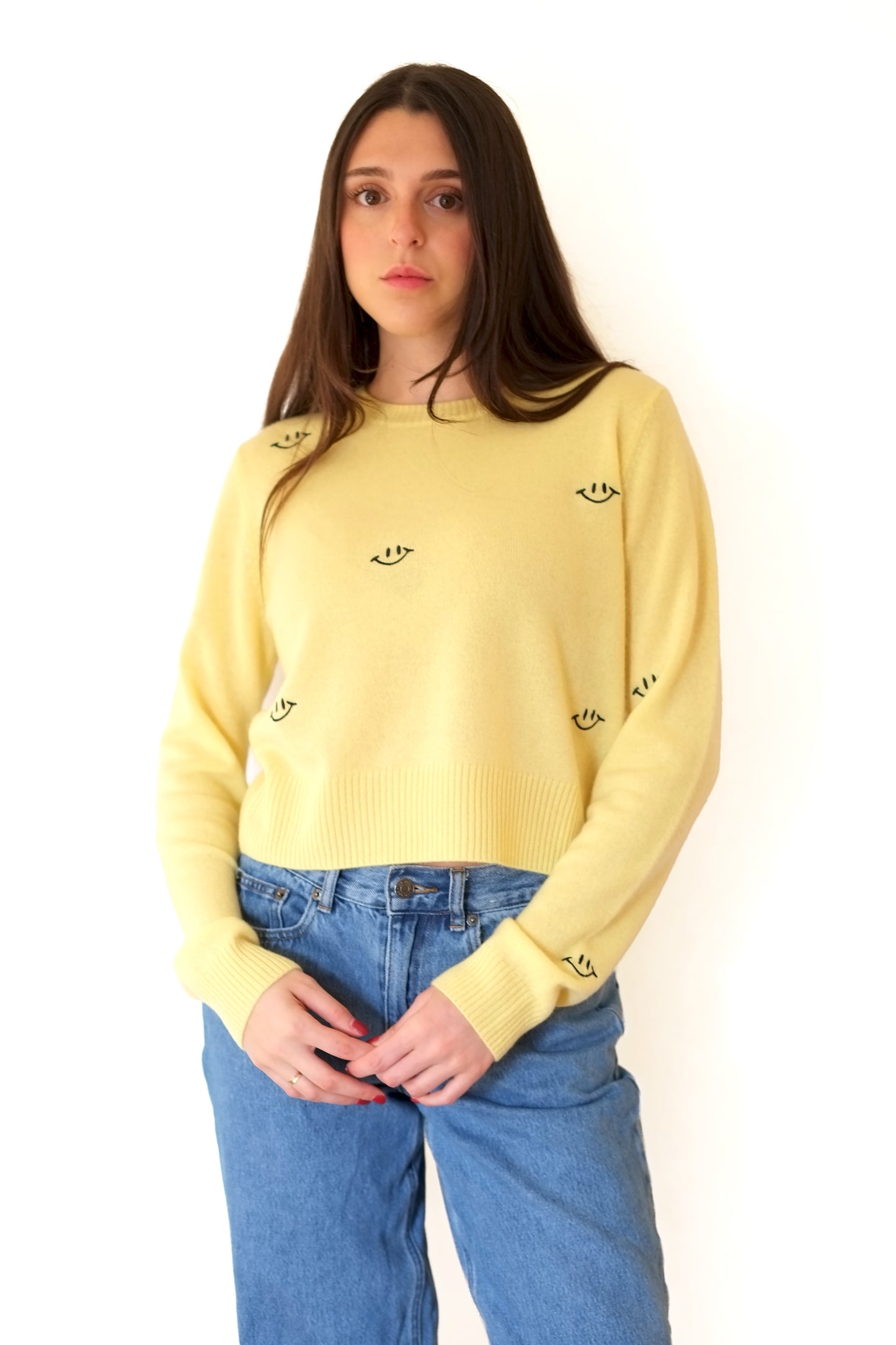 Crush Smile Everyday Sweater - Honey Smile
