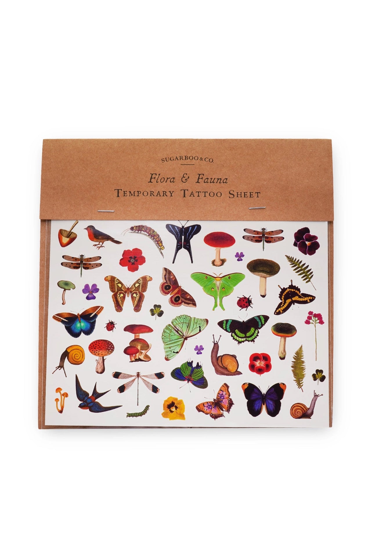 Sugarboo & Co. -Flora and Fauna Temporary Tattoos