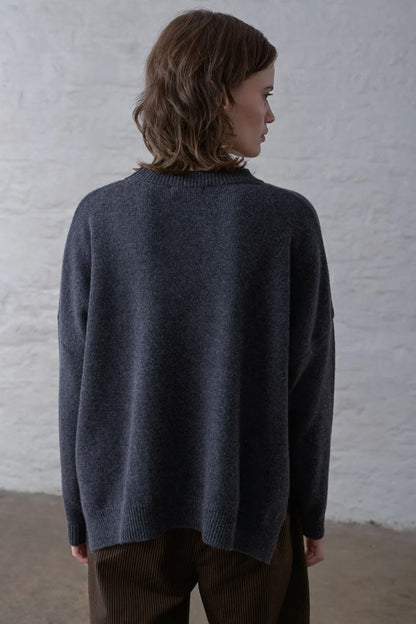 BIBICO - Layla Jumper in Grey Marle