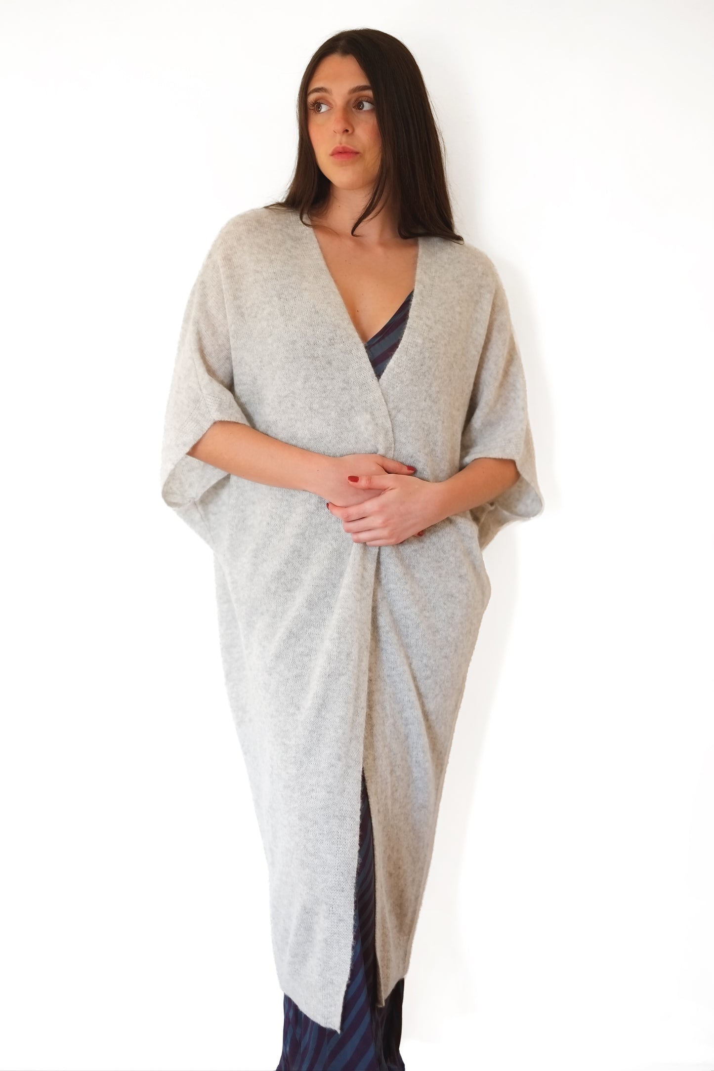 Crush Amara Fiji Kimono Cardigan - Mist