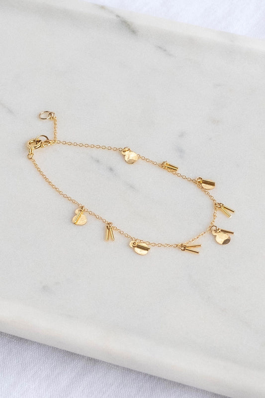 The Swellife - Sequin and Fringe Bracelet