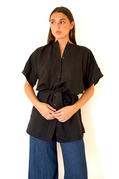 Emerson Fry Short Desert Dress - Black