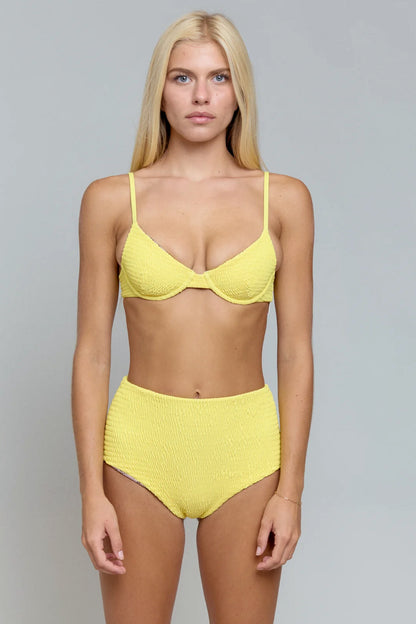 ACACIA-Seychelles Shirred Bottom Pomelo