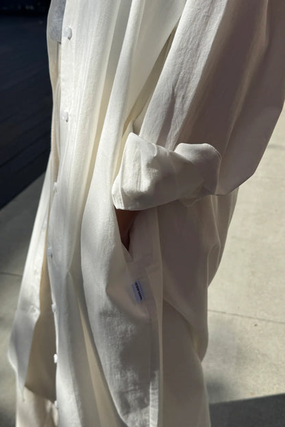 Le Bon Shoppe - Artist Long Shirt in White