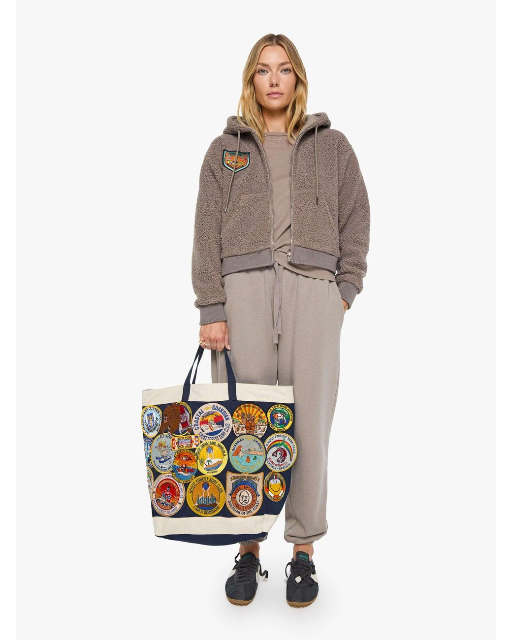 Ghost Forest Surf Club - Vintage Patches Tote