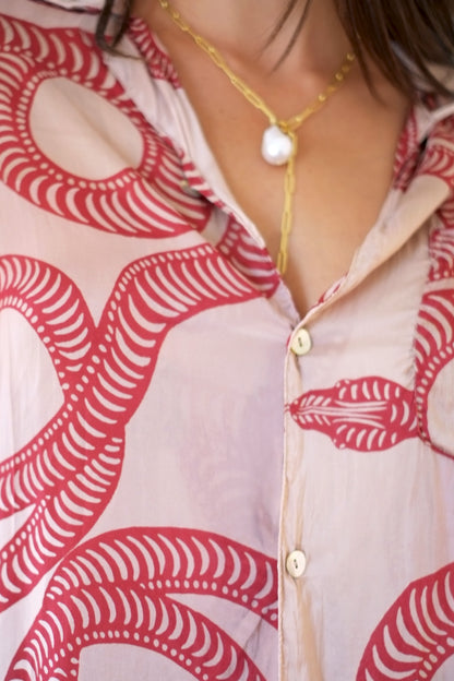 Natalie Martin Kevin Shirt - Ament Snake Bone