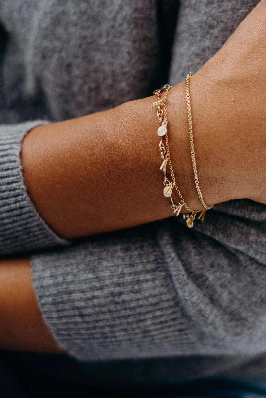 The Swellife - Sequin and Fringe Bracelet