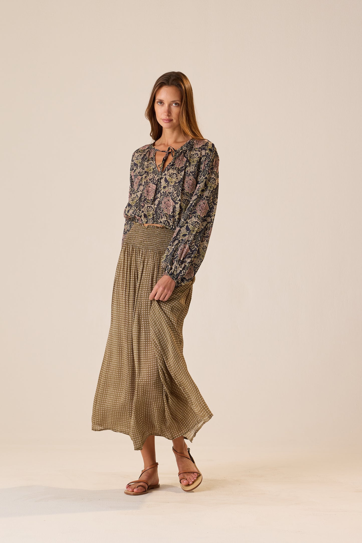Natalie Martin - Bella Skirt in Martini Caviar