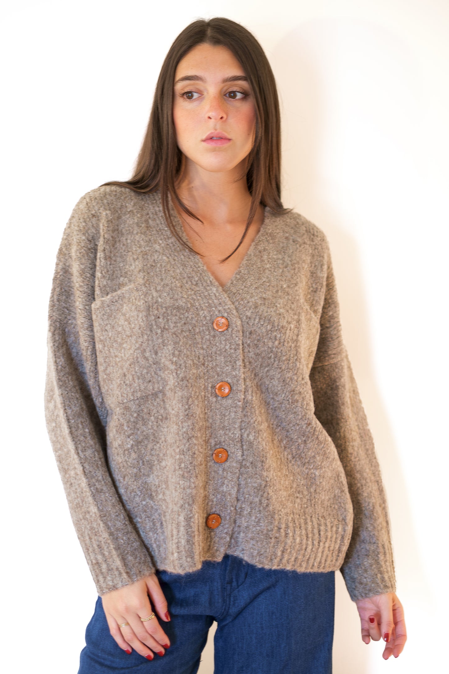 Atelier Delphine Amelia Cardigan - Deer