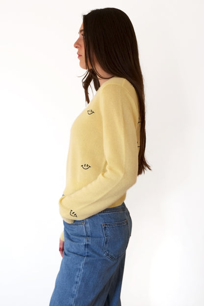 Crush Smile Everyday Sweater - Honey Smile