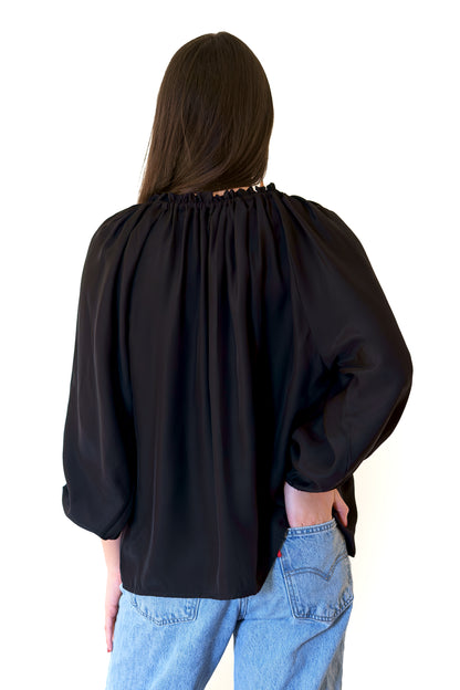 Natalie Martin Elise Top - Black