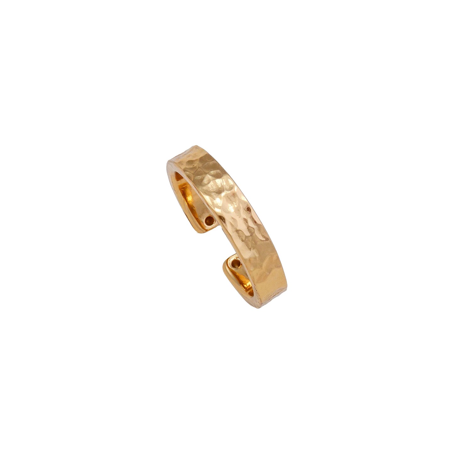 Charles Albert Alchemia Hammered Adjustable Cuff Ring