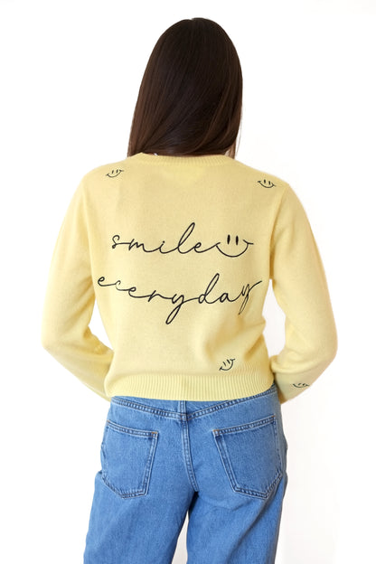 Crush Smile Everyday Sweater - Honey Smile