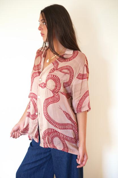 Natalie Martin Kevin Shirt - Ament Snake Bone