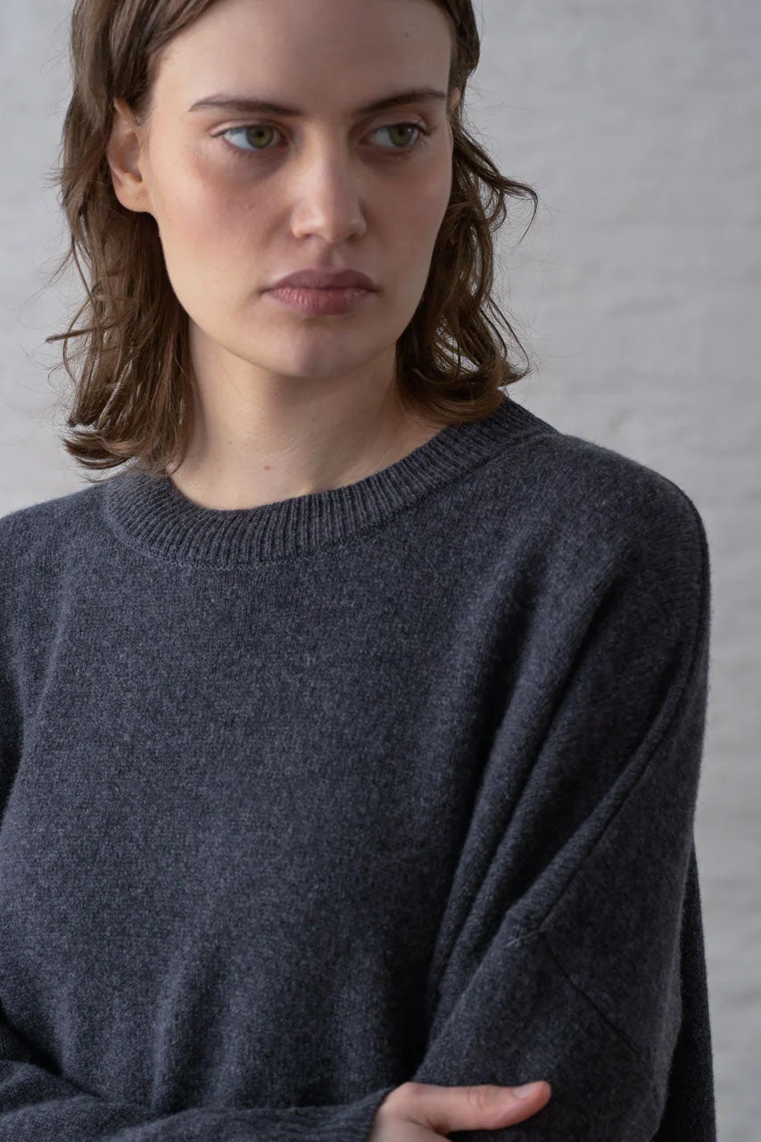 BIBICO - Layla Jumper in Grey Marle