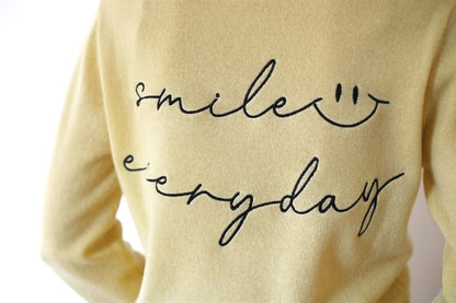 Crush Smile Everyday Sweater - Honey Smile