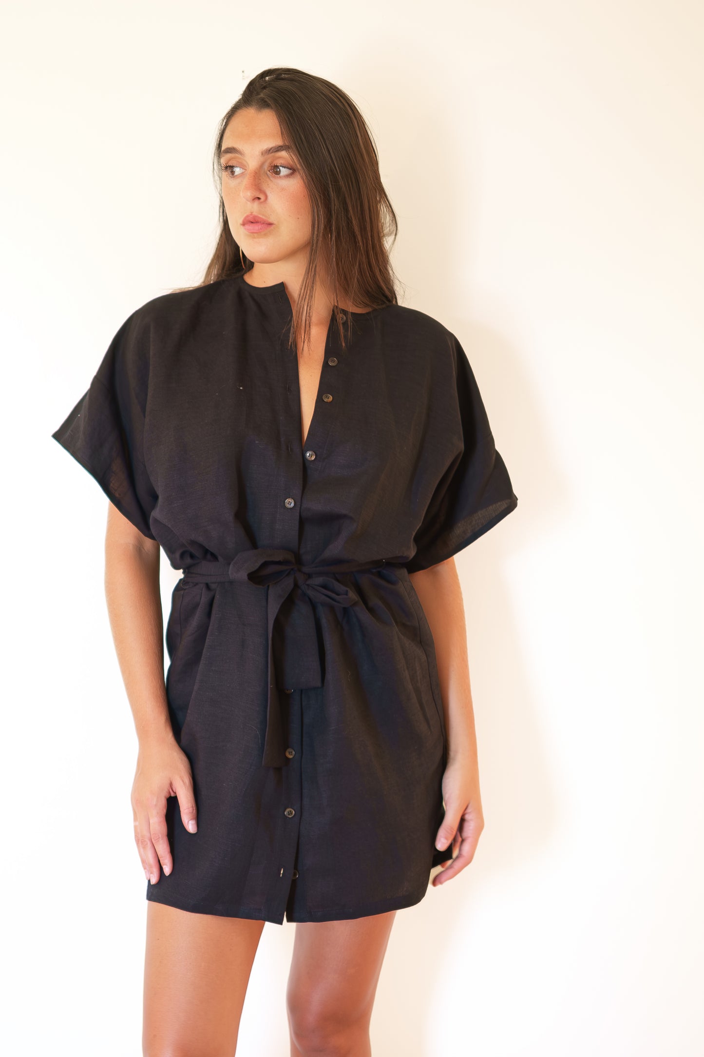 Emerson Fry Short Desert Dress - Black