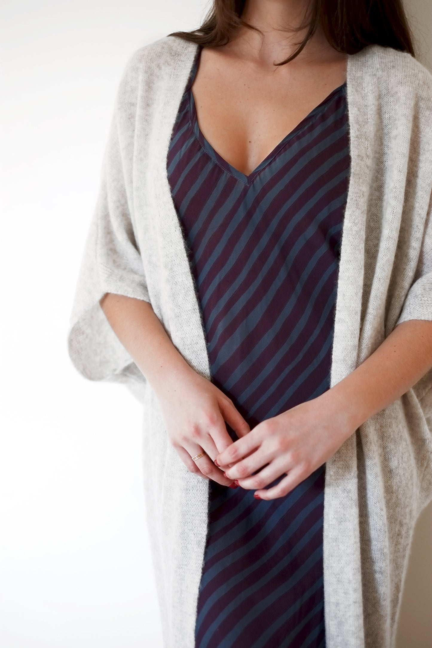 Crush Amara Fiji Kimono Cardigan - Mist