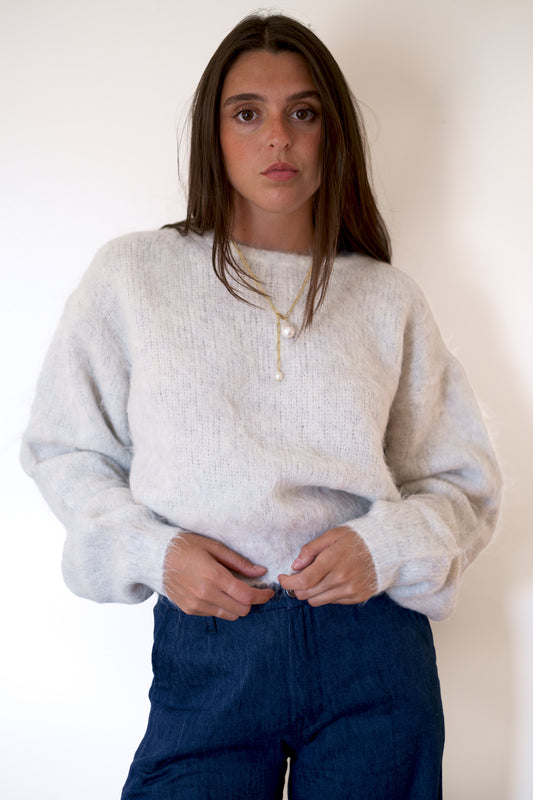 American Vintage Niby Sweater - Polar Melange