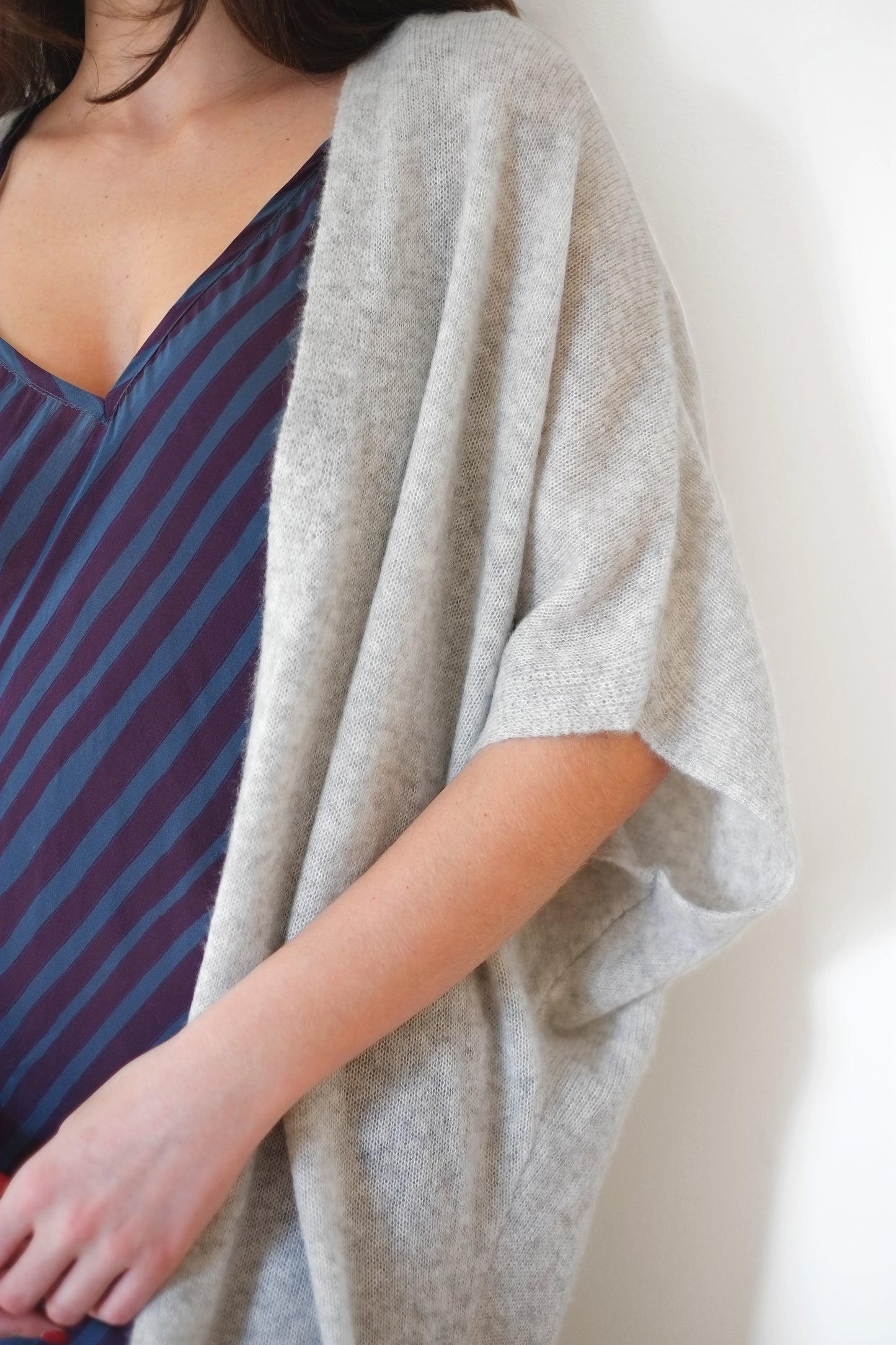 Crush Amara Fiji Kimono Cardigan - Mist