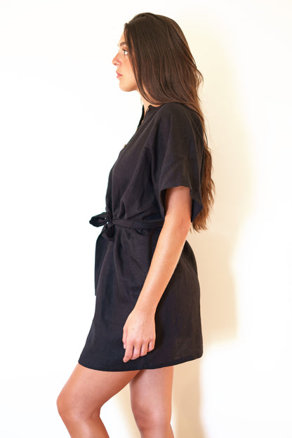Emerson Fry Short Desert Dress - Black