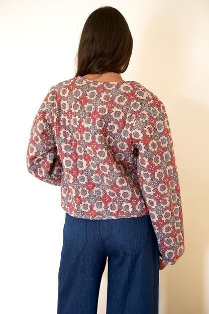 Natalie Martin Saskia Jacket - Spanish Tile Combo