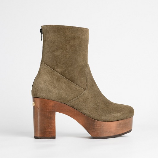 Sabot YouYou Yerk Boots - Velvet Kaki