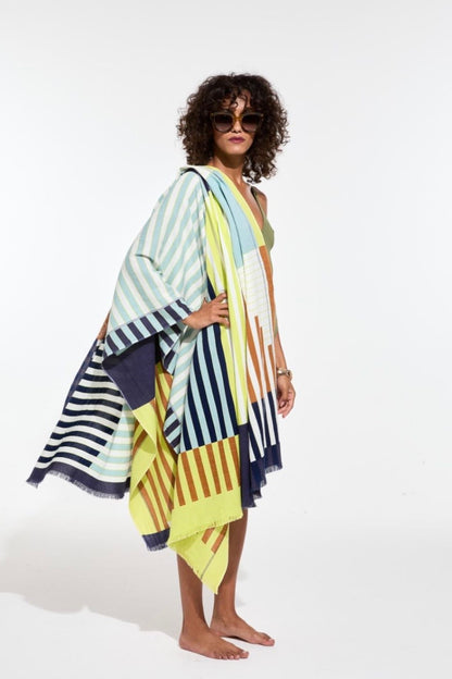 Mapoesie Lime Riviera Beach Towel
