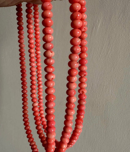 Anokhi Green - Pink Coral Necklace